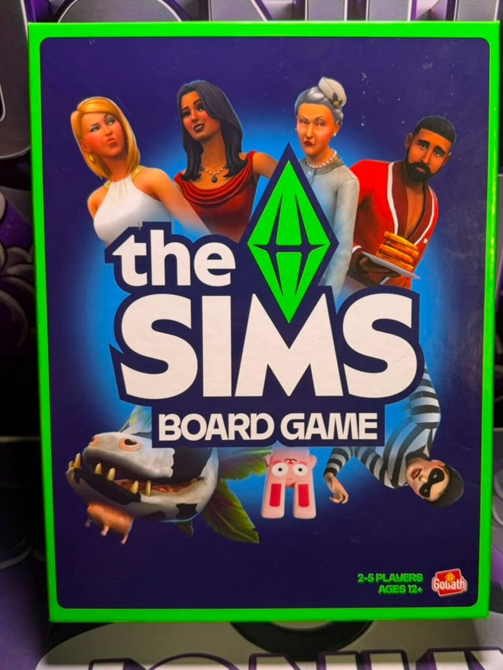 The Sims Board Game by Goliath - 100% Complete with Box & Manual - Ages 12+